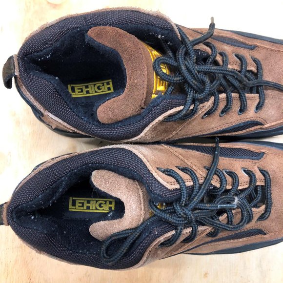 Unisex Lehigh Work Boots Brown Sz Mens 12 Wmens 14 main image 4